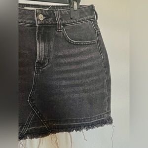 PACSUN black denim skirt size 23 ($4 shipping)
